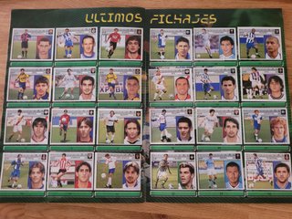 Álbum Cromos Liga 2001-2002 (Faltan 7)