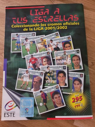 Álbum Cromos Liga 2001-2002 (Faltan 7)