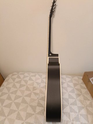 Guitarra Acústica Negra 41, nueva.