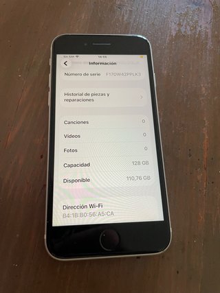 iPhone SE 2022 blanco