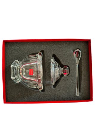 Zuccheriera Baccarat Rossa