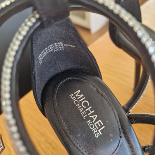 Sandalias Michael Kors Tacón Brillante