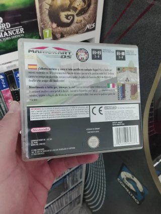 Caja y manual Mario Kart DS Nintendo