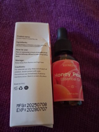 Aceite Esencial Miel y Melocotón RIOSEDYS