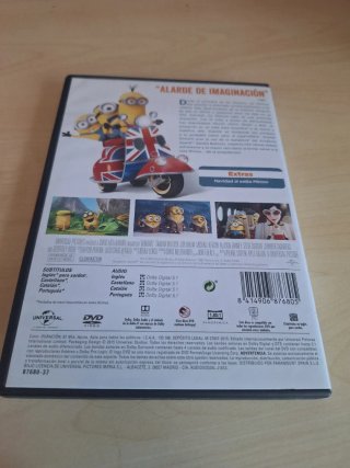 DVD Los Minions Vuelve al Principio