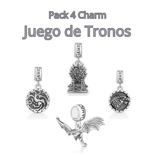 Lote 4 Charms Juego de Tronos para Pandora