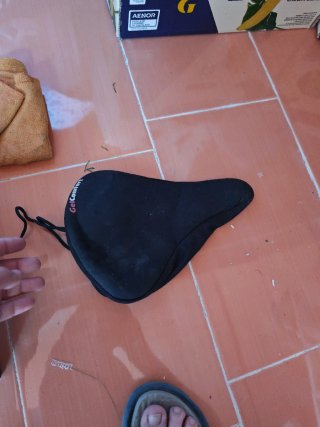 Cubre Sillín de Bici GelComfort Negro