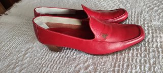 Zapatos Bruno Rossi Piel Talla 39 Rojos