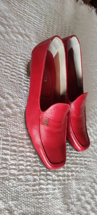 Zapatos Bruno Rossi Piel Talla 39 Rojos
