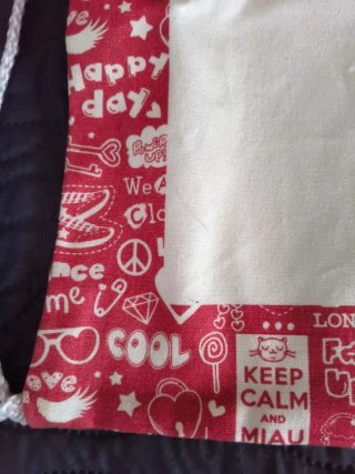 Mochila de tela para pintar
