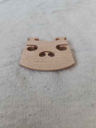 Puente de madera para violín – Arce (nuevo)
