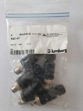 Connettore Dritto RSC 4/7 leggi descrizione
