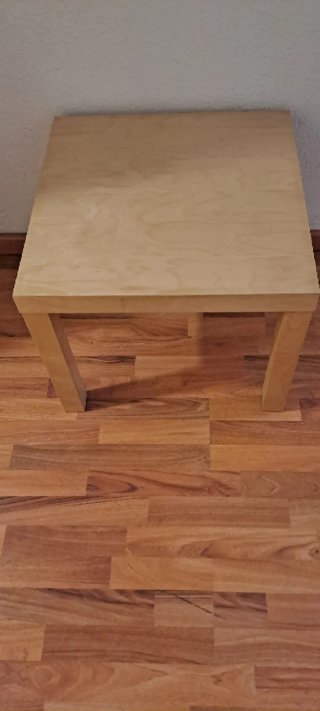 Mesita de sofá de madera
