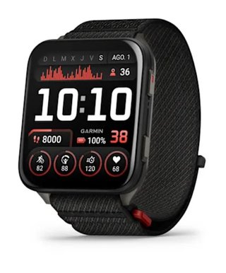 Reloj Garmin Venu X1 Negro/Rojo
