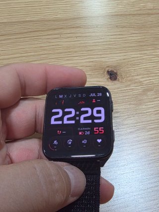 Reloj Garmin Venu X1 Negro/Rojo