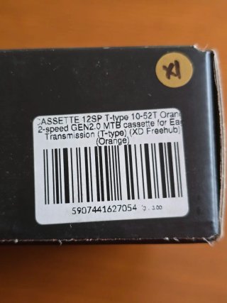 Cassette Garbaruk 12v T-Type 10-52 Gen 2.0