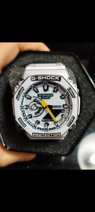 G-SHOCK Reloj Blanco y Negro