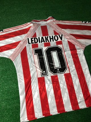 Sporting Gijon - Lediakhov 10 - 1995 - Talla XL
