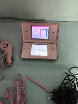 Nintendo DS Lite Hello Kitty Rosa