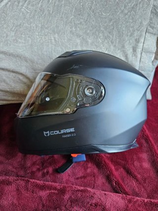Casco Moto Integral Course Raider 2.0Negro talla L
