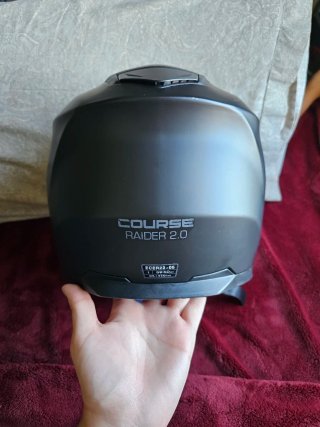 Casco Moto Integral Course Raider 2.0Negro talla L