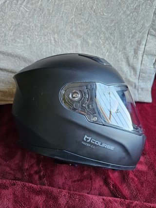 Casco Moto Integral Course Raider 2.0Negro talla L