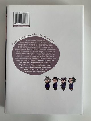Komi-San no puede comunicarse 1, 2 y 3