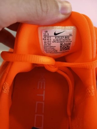 Nike Free Metcon 6 Talla 42'5 45.5 Naranja/Azul