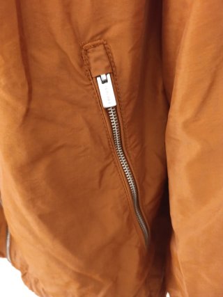 Chaqueta con capucha hombre marrón