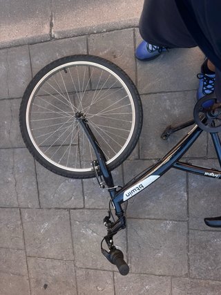 Bicicleta Btwin Negra Niño.