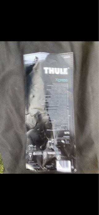 Portabicicletas de bola THULE Xpress 2 (1 uso)