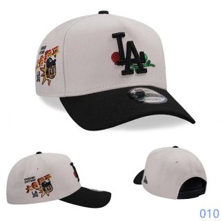 Gorra New Era Los Ángeles Dodgers Beige y Negra