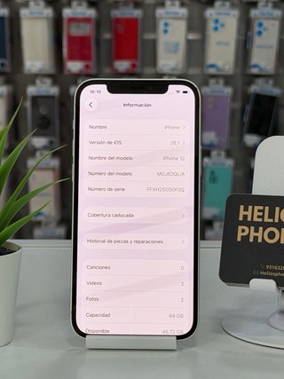 iPhone 12 64GB Blanco｜Buen estado