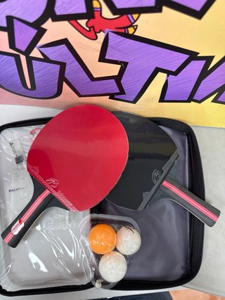 Set de palas de ping pong