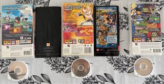 Lote 3 Juegos PSP Dragon Ball Z 🇪🇸