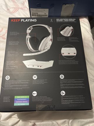 Cascos Astro A50 Blancos + Base Station