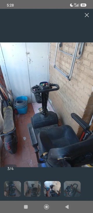 Scooter movilidad necesita batería