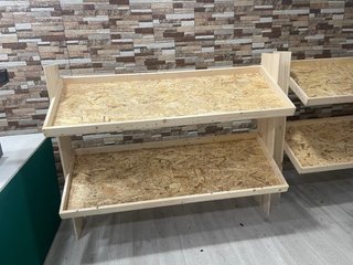 Estanterías Frutería Madera