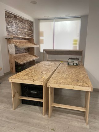 Estanterías Frutería Madera