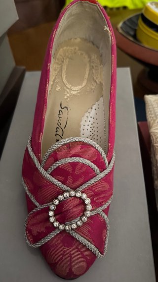 Traje de Fallera Rosa y Dorado