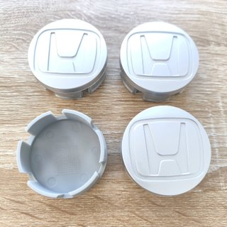 TAPABUJES HONDA 58mm GRIS MATE - EMBLEMAS HONDA