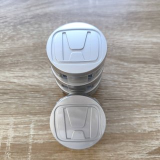 TAPABUJES HONDA 58mm GRIS MATE - EMBLEMAS HONDA