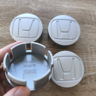 TAPABUJES HONDA 58mm GRIS MATE - EMBLEMAS HONDA