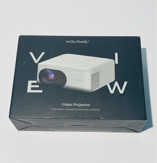 Mini proyector Wolfang WP02 blanco