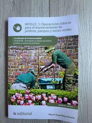 MF0520_1: Operaciones básicas jardinería