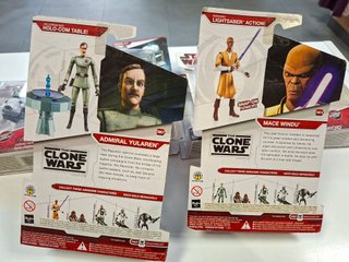 Colección 8 Figuras Star Wars The Clone Wars