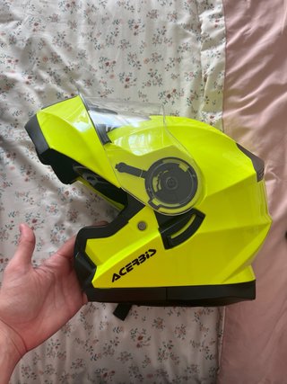 Casco Modular Acerbis Amarillo Talla 55-56