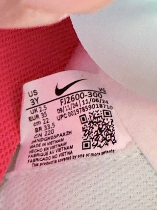 Zapatillas Fútbol Nike phanton Niño Talla 35