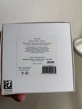 Profumo Initio Rehab 90ml
