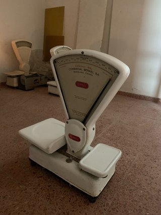 3 Balanzas Comerciales Berkel Antiguas